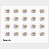 Mic, Mac en Moe's Happy Halloween Ronde Sticker (Vel)