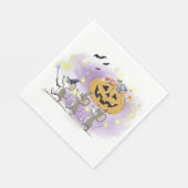 Mic, Mac en Moe's Happy Halloween Servet (Hoek)