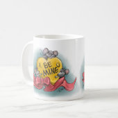 Mic, Mac en Moe's Happy Valentijn Day Koffiemok (Voorkant links)