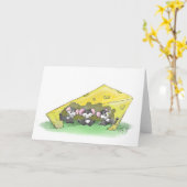 Mic, Mac en Moe's oogstfeest kunst Kaart (Gele Bloem)