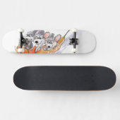 Mic, Mac en Moe's Winter Holiday Skateboard (Horizontaal)