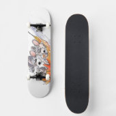 Mic, Mac en Moe's Winter Holiday Skateboard (Voorkant)