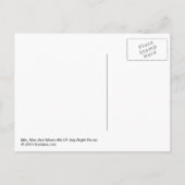 Mic Mac & Moe's 4e van juli Picnic Briefkaart (Achterkant)