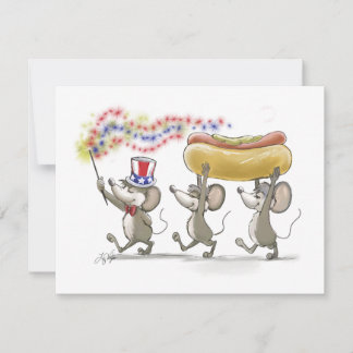 Mic, Mac & Moe's Happy 4 van de uitnodigingen van 