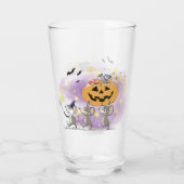 Mic, Mac & Moe's Happy Halloween Glass Cup Glas (Achterkant)