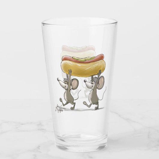Mic & Mac's Picnic/BBQ-glas Glas (Voorkant)