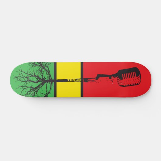 "MIC ROOTS" PERSOONLIJK SKATEBOARD (Horizontaal)
