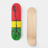"MIC ROOTS" PERSOONLIJK SKATEBOARD (Voorkant)