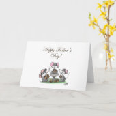 Mic, van MAC en van Moe Gelukkig Vaderdag Kaart (Gele Bloem)