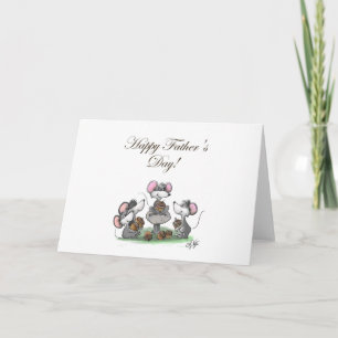 Mic, van MAC en van Moe Gelukkig Vaderdag Kaart