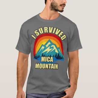 Mica Mountain Hiking Mountian Climate T-shirt
