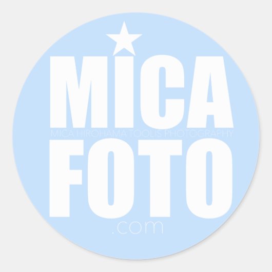Micafoto Sticker (Voorkant)