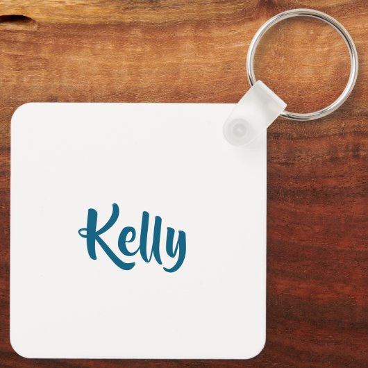 Micah 6:8 Colorful Scripture  Sleutelhanger (Achterkant)