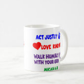 Micah 6:8 Mok (Voorkant rechts)