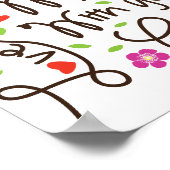 Micah 6 8 Seek Justice Love Mercy Walk Humble Poster (Hoek)