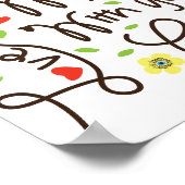 Micah 6 8 Seek Justice Love Mercy Walk Humble Poster (Hoek)