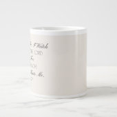 Micah 7:7 Hope Bible Verse Mug Grote Koffiekop (Voorkant)