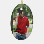 Micah en Isaiah 2015 Keramisch Ornament (Links)