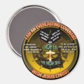 Micah Seal Groot, 3 inch ronde magneet (Voorkant / Achterkant)