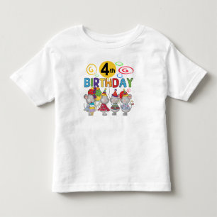 Mice 4th Birthday T-shirts en cadeautjes