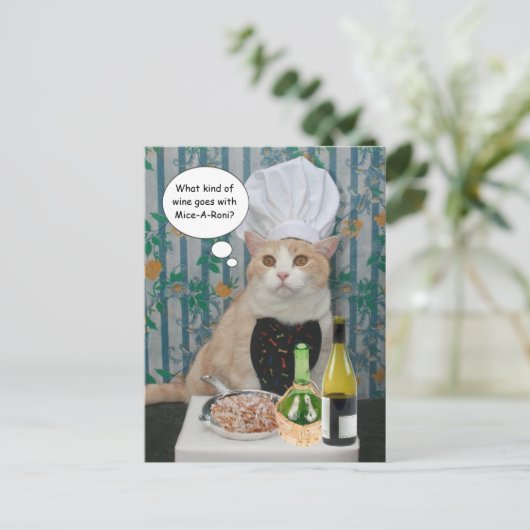 Mice-A-Roni Briefkaart (Staand voorkant)