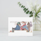 Mice Bundling Up for Cold Briefkaart (Staand voorkant)