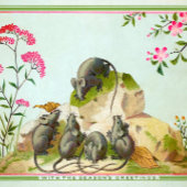 Mice Christmas Kaart