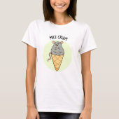 Mice Cream Funny Ice Cream Pun T-shirt (Voorkant)