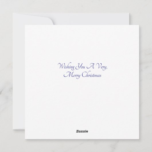 Mice Flat Christmas Kaart (Achterkant)