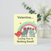 Mice in Love Valentijns Feestdagenkaart (Staand voorkant)