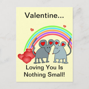 Mice in Love Valentijns Feestdagenkaart