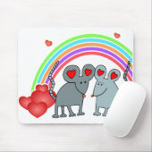 Mice in Love Valentijns Muismat (Met muis)