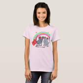 Mice in Love Valentijns T-shirt (Voorkant volledig)