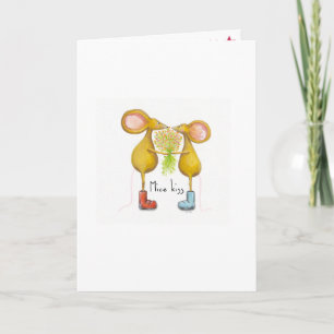 Mice kiss kaart