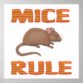 MICE RULE Poster (Voorkant)