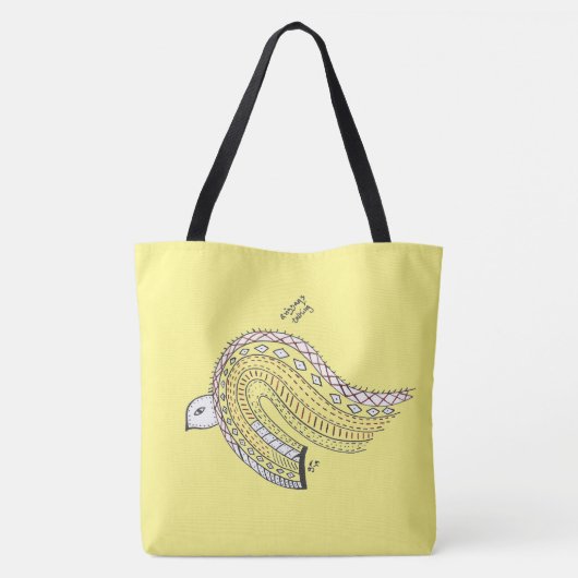 Mice Talking Tote Bag (Achterkant)