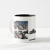 Mice Templar Mok zwart-wit vs kleur! (Voorkant links)