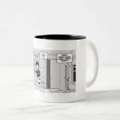 michael2 tweekleurige koffiemok (Voorkant rechts)