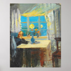 Michael Ancher Leespapier Poster