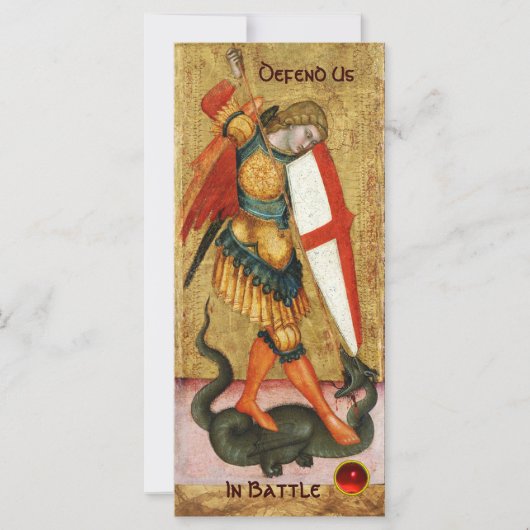 Michael Archangel en Dragon Sienese Gebed (Voorkant)