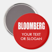 MICHAEL BLOOMBERG 2012 MAGNEET (Voorkant / Achterkant)