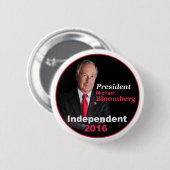 Michael BLOOMBERG 2016 Button (Voorkant /achterkant)
