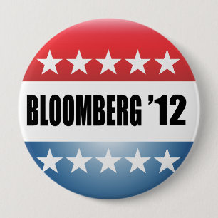 MICHAEL BLOOMBERG RONDE BUTTON 4,0 CM