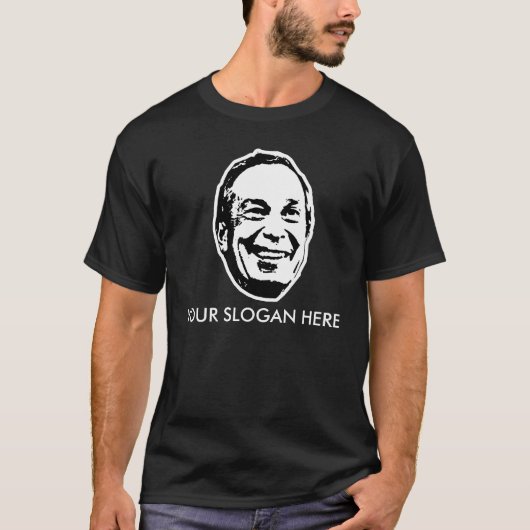 Michael Bloomberg T-shirt Slogan /  (Voorkant)