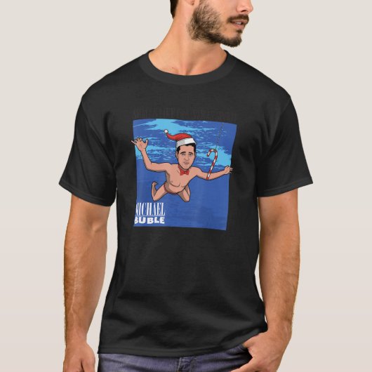 Michael Bublé Kerstgeest T-shirt (Voorkant)