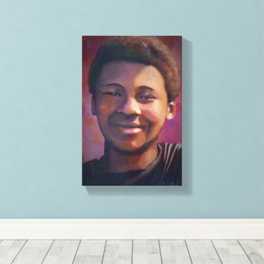 MICHAEL CANVAS AFDRUK (Insitu (Houten vloer))