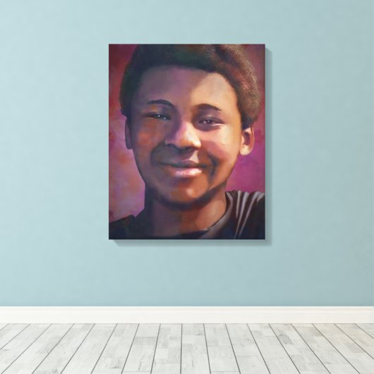 MICHAEL CANVAS AFDRUK (Insitu (Houten vloer))
