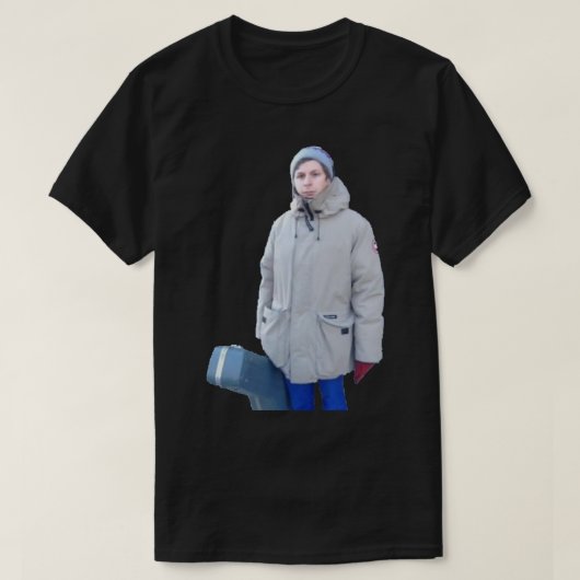 Michael cera grote mantel Sticker T-shirt (Design voorkant)