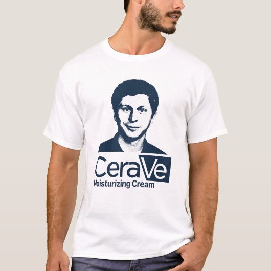 Michael CeraVe Stencil Parodie T-Shirt (Voorkant)