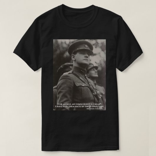 Michael Collins - Ik heb ze terugbetaald. T-shirt (Design voorkant)